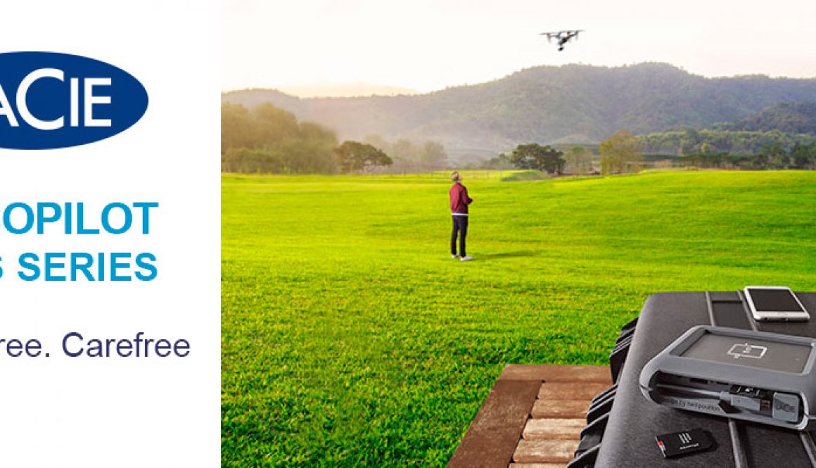 Lacie DJI Copilot – Laptop Free. Carefree.