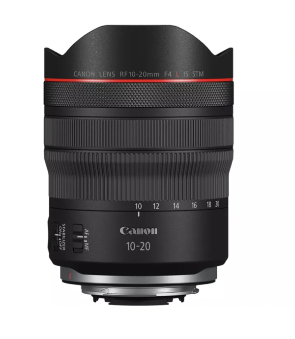 Canon RF 10-20mm F4L IS STM