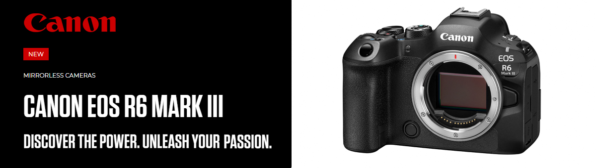 New Canon EOS R6 Mark III
